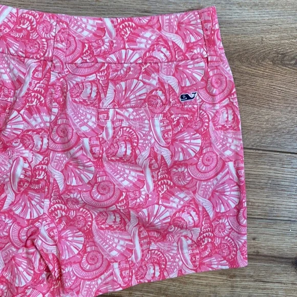 Vineyard Vines Pink Shells Allover Shorts - Picture 7 of 8